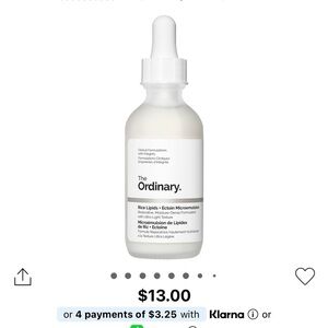 The Ordinary Rice Lipids + Ectoin Microemulsion